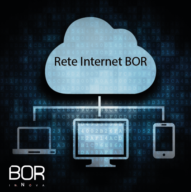 Come è garantita la sicurezza degli scambi di informazioni tra clienti e rete internet BOR?